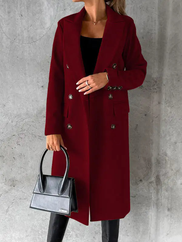 Nora -  Elegante herfst-mode lange blazer jas voor dames