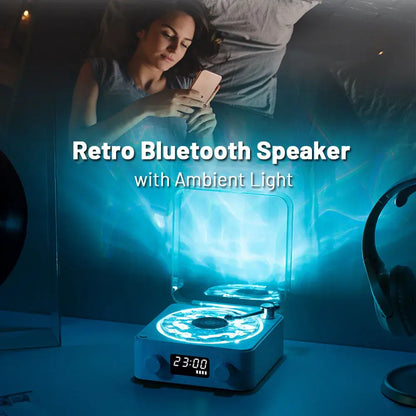 Waves- Platenspeler Bluetooth Speaker