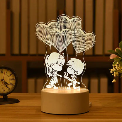 Acryl 3D Lamp