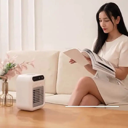 Draagbare Koelventilator- Altijd Koel En Comfortabel, Thuis Of Onderweg