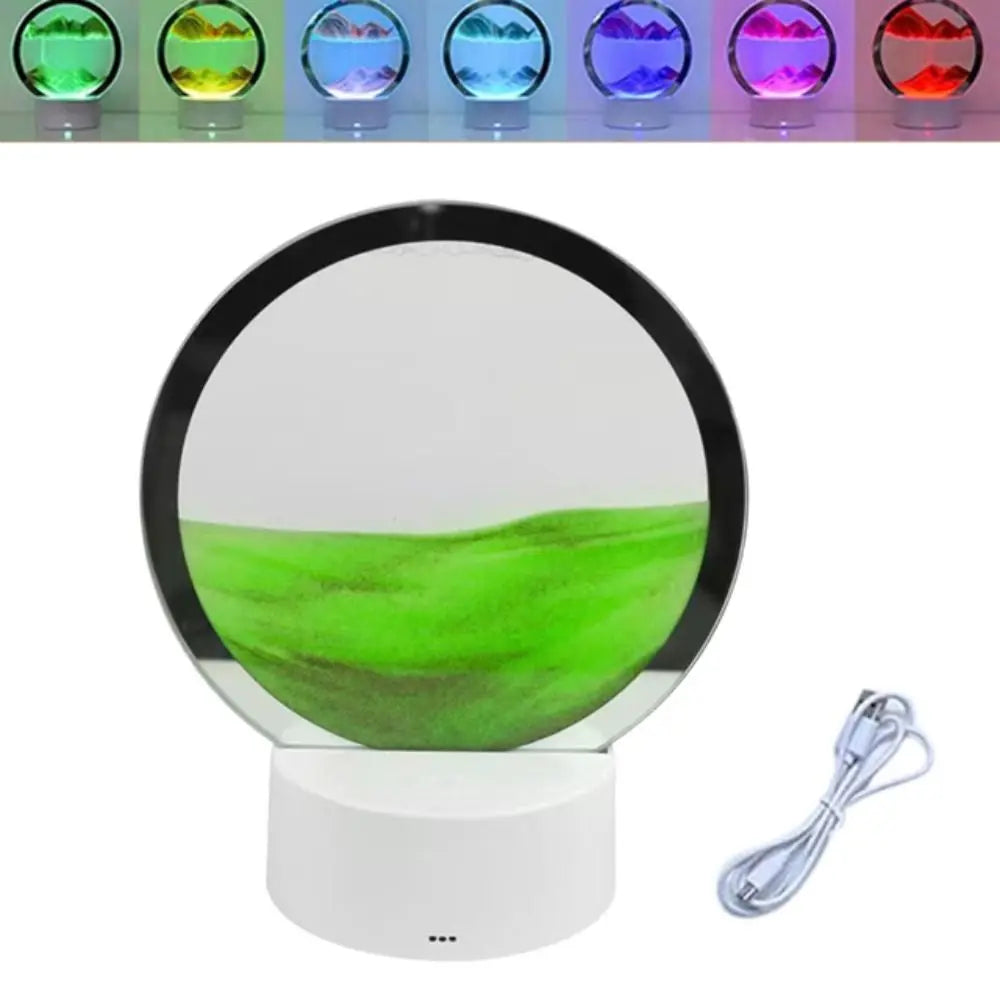 Uniek Bewegende Zand Lamp