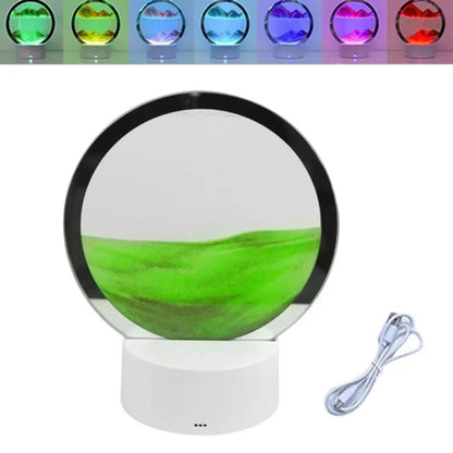 Uniek Bewegende Zand Lamp