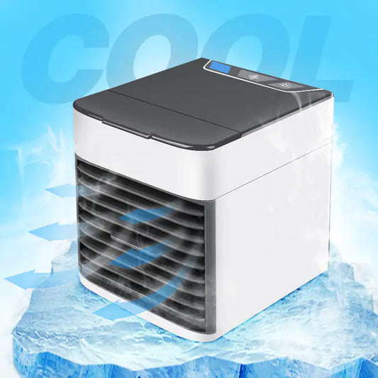 Draagbare Mini Airconditioner- Koel, Bevochtig En Zuiver De Lucht Thuis Of Op Kantoor