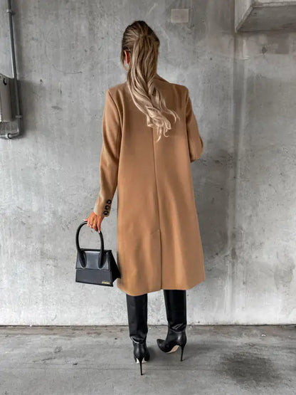 Nora -  Elegante herfst-mode lange blazer jas voor dames