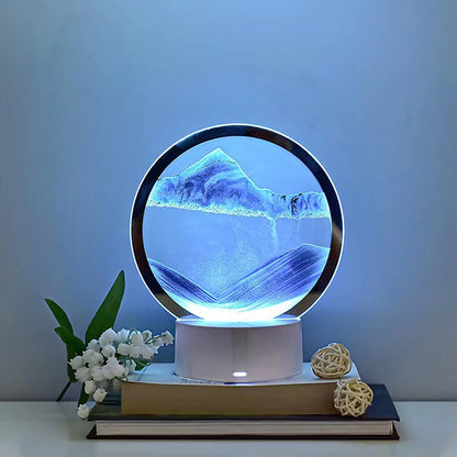 Uniek Bewegende Zand Lamp