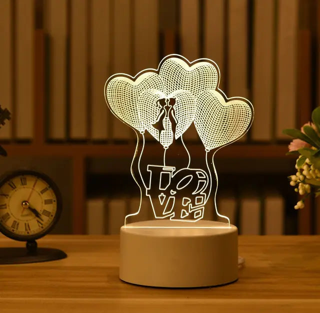 Acryl 3D Lamp