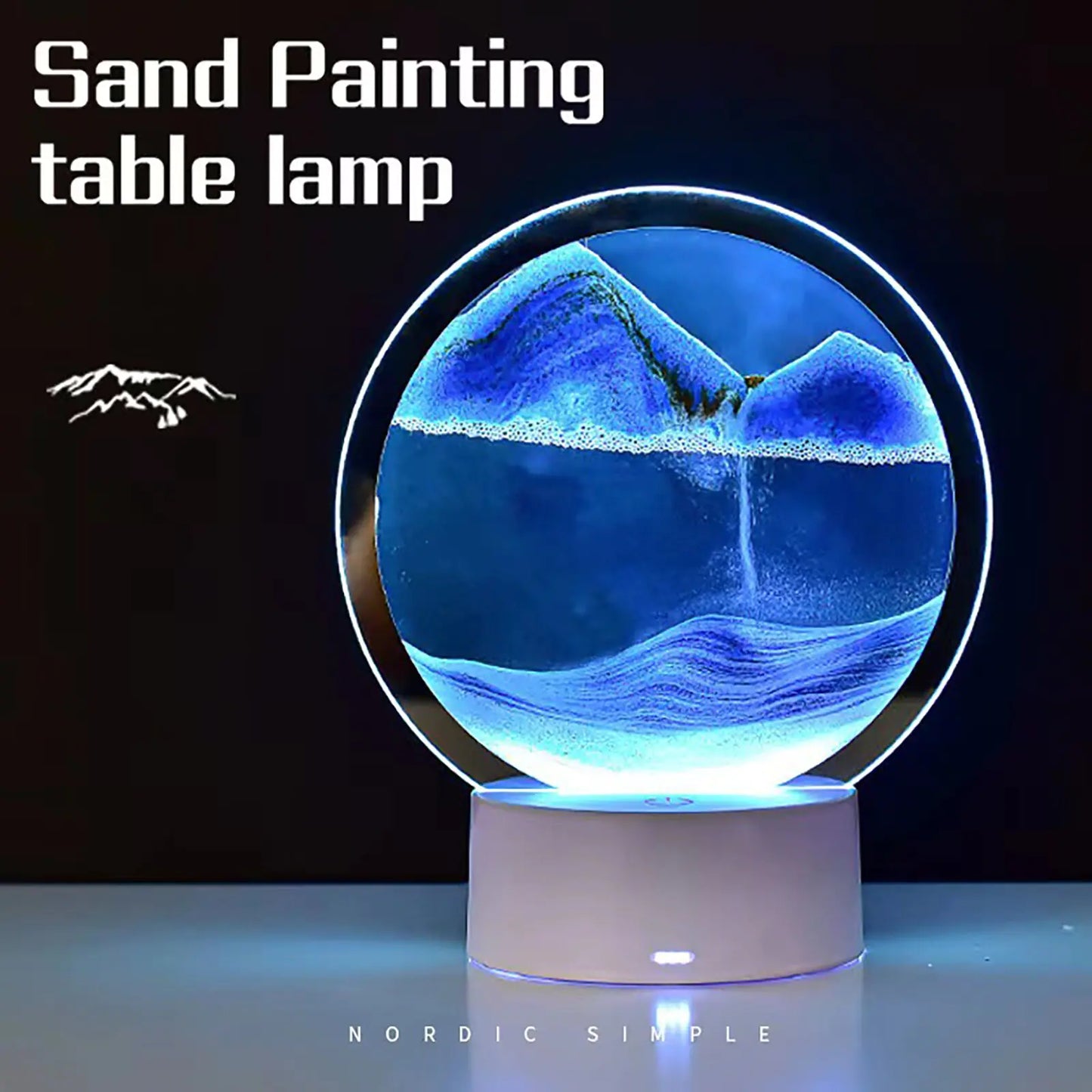 Uniek Bewegende Zand Lamp