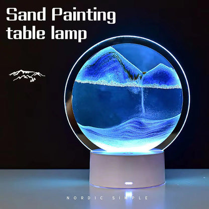 Uniek Bewegende Zand Lamp