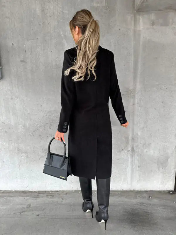 Nora -  Elegante herfst-mode lange blazer jas voor dames
