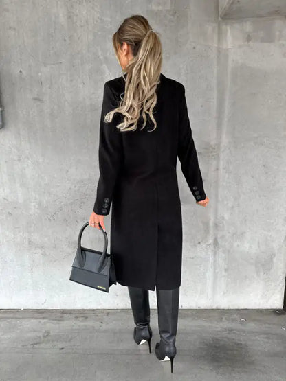 Nora -  Elegante herfst-mode lange blazer jas voor dames
