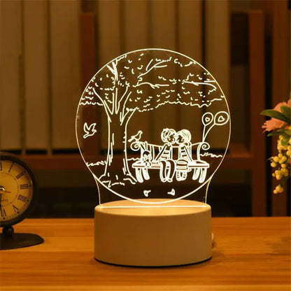 Acryl 3D Lamp