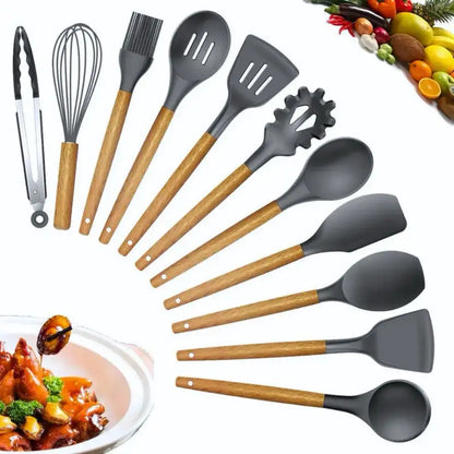 Nordic Keukengerei - Siliconen Set 12 Stuks