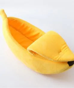 Gezellige Bananenbed Voor Katten- De Droom Van Elke Kat