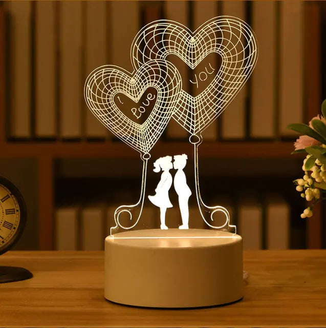 Acryl 3D Lamp