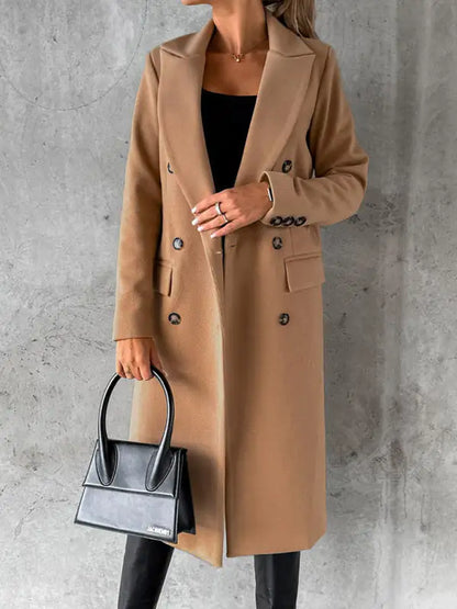 Nora -  Elegante herfst-mode lange blazer jas voor dames