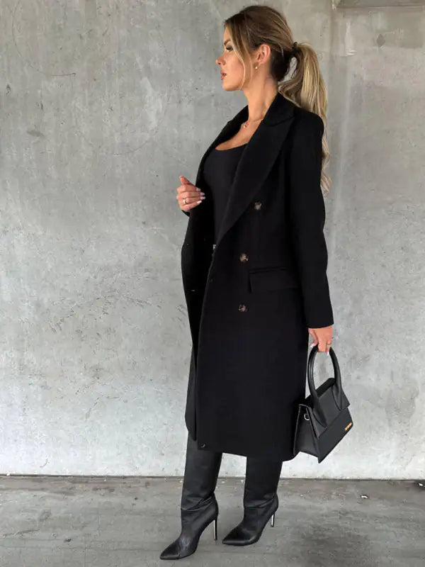 Nora -  Elegante herfst-mode lange blazer jas voor dames