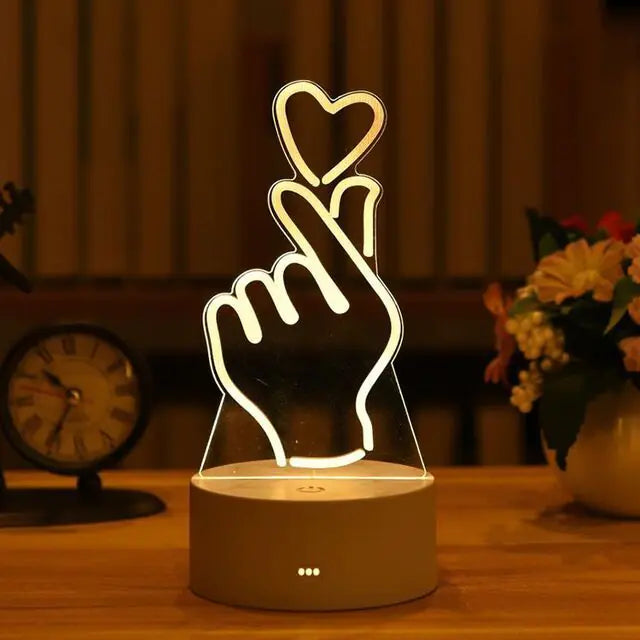 Acryl 3D Lamp