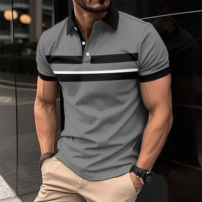 Stijlvolle Casual Polo voor Heren - Comfort en Elegantie in Één