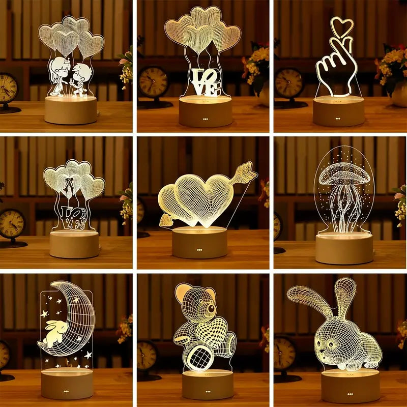 Acryl 3D Lamp
