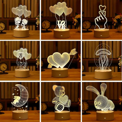 Acryl 3D Lamp