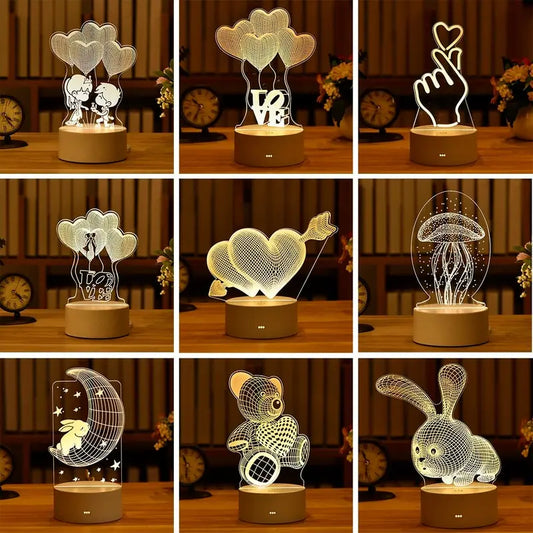 Acryl 3D Lamp