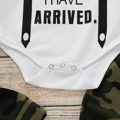Schattige 3-Delige Set Voor Pasgeboren Baby's