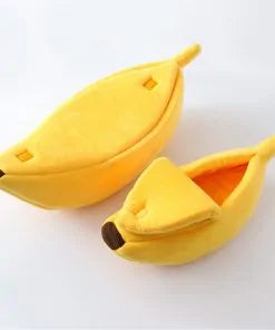 Gezellige Bananenbed Voor Katten- De Droom Van Elke Kat